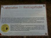 Ladestation für Walkingstöcke