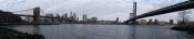 Brooklyn Bridge and Manhatten Bridge view