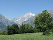 Mont Blanc (path view)