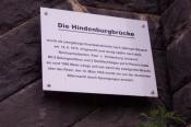 "Hindenburgbrücke" - Hinweis