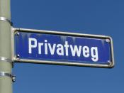 Privatweg