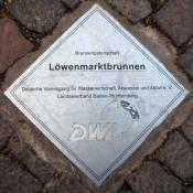 Loewenmarktbrunnen-Tafel